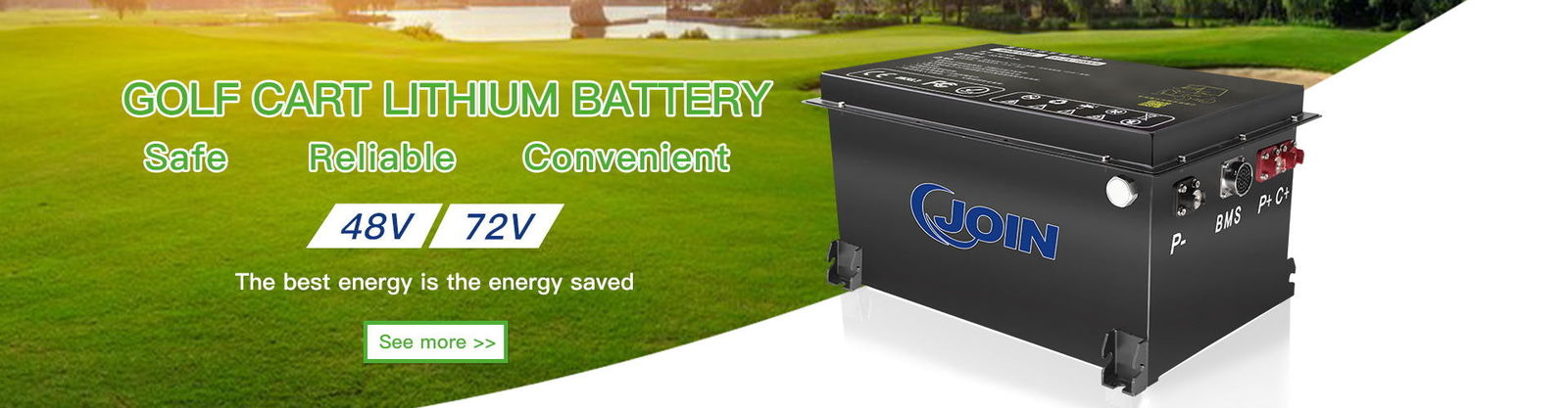batterie au lithium de chariot de golf