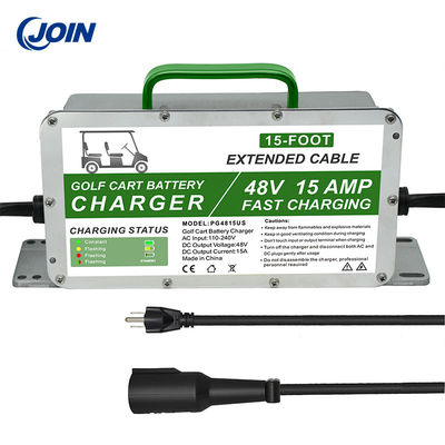 Chargeur de batterie avec des erreurs de chariot de golf des accessoires 15A 48V de chariot de golf