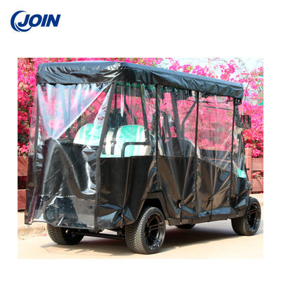 Couverture de pluie de clôture de chariot de golf de 6 passagers conduisant le boguet de golf