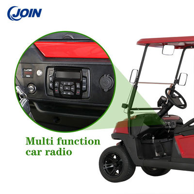ODM électrique de noir de boguet de golf de voiture stéréo par radio imperméable de chariot
