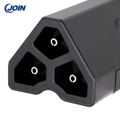 Récipient 48V 3 Pin Charger Plug Triangle Handle d'accessoires de chariot de golf 0.2KG