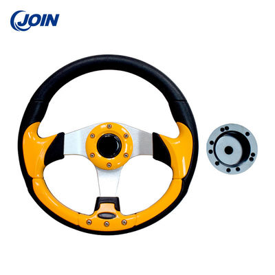 12,5 » accessoires universels mats de voiture de PVC d'adaptateur de volant de chariot de golf