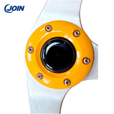 Volant de emballage universel détachable jaune de PVC de volant