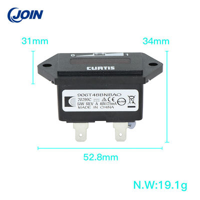 Curtis indicateur de batterie de chariot de golf d'indicateur de batterie au lithium de 48 volts