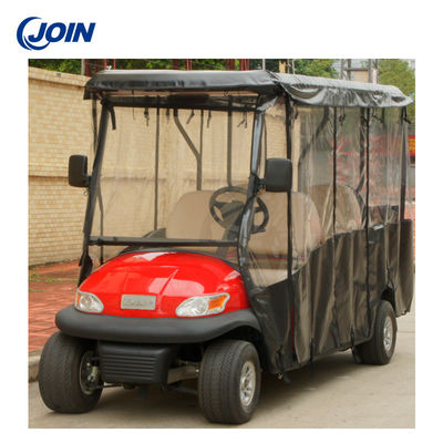 Facile durable de sièges du rideau 6 en pluie de clôture de chariot de golf d'ODM installé