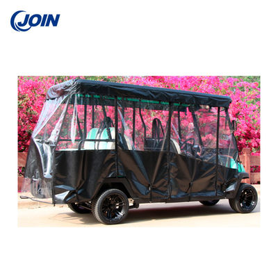 Le chariot de golf imperméable pleuvoir le passager de la couverture 6 conduisant la clôture