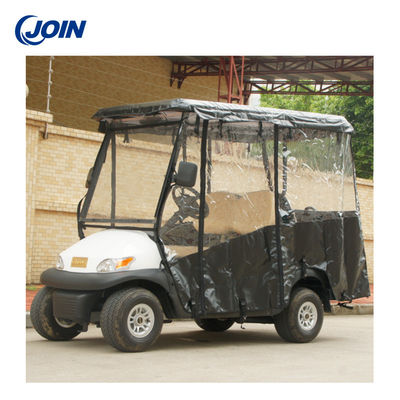 Les biens de chariot de golf de clôture d'OEM imperméabilisent la couverture de pluie de chariot de golf de 4 Seater