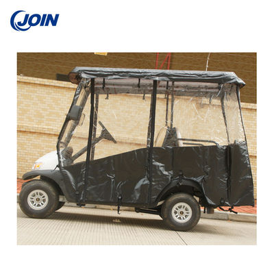 Les biens de chariot de golf de clôture d'OEM imperméabilisent la couverture de pluie de chariot de golf de 4 Seater