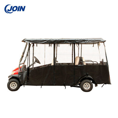 Facile durable de sièges du rideau 6 en pluie de clôture de chariot de golf d'ODM installé