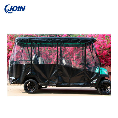 Le chariot de golf imperméable pleuvoir le passager de la couverture 6 conduisant la clôture