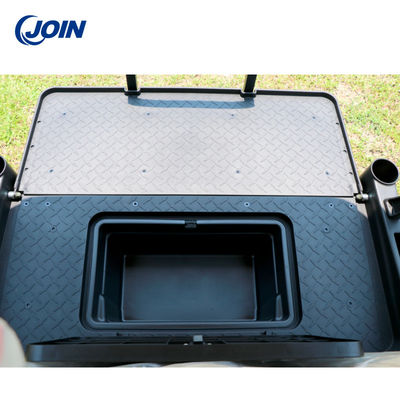 Noir de cuir de siège arrière Kit Buggy Rear Flip Seat de chariot de golf d'EXCAR