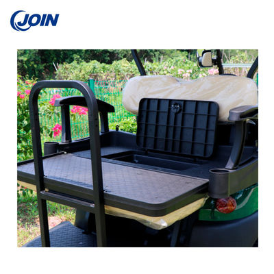 Noir de cuir de siège arrière Kit Buggy Rear Flip Seat de chariot de golf d'EXCAR