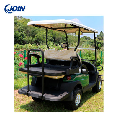 Cuir durable de chariot de siège arrière Kit Passenger Folding Flip Golf de chariot de golf