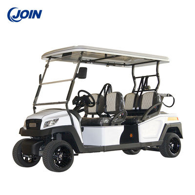 Chariot de golf électrique d'OEM 4 Seater/matériel en cuir avec des erreurs de golf