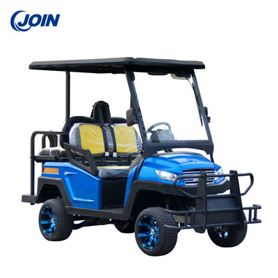 Cuir fait sur commande de chariot de golf de Seater du boguet 4 de golf avec des coussins