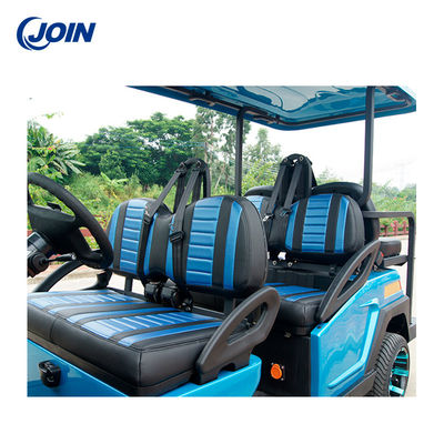 Cuir fait sur commande de chariot de golf de Seater du boguet 4 de golf avec des coussins