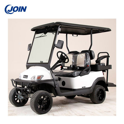Chariot de golf électrique d'OEM 4 Seater/matériel en cuir avec des erreurs de golf