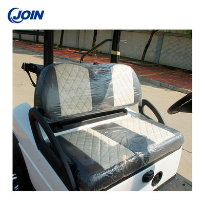 Le chariot de golf fait sur commande de pastille Seat imperméabilisent le chariot de 2 Seater noir et blanc