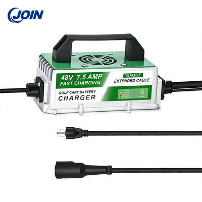 les accessoires de chariot de golf de 48V 7.5A imperméabilisent le chargeur de batterie